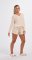 Boxercraft Women's Cuddle V-Neck Lounge Top in Barley Heather