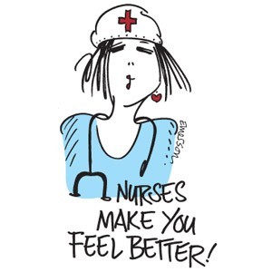 Emerson Street "Nurses Make You Feel Better!" Nightshirt in a Bag