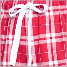 Boxercraft Cardinal Red Plaid Unisex Flannel Pajama Pant