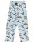 Lazy One Men's Dashing Through The Snow Cotton Knit Pajama Pant in Blue