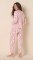 The Cat's Pajamas Women's Dreamy Hearts Pima Knit Cotton Pullover Lounge Set