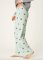 PJ Salvage Espresso Martini Flannel Pajama Pant in Pool Blue