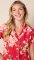 The Cat's Pajamas Women's Fete Florale Pima Knit Cotton Capri Pajama Set
