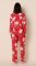 The Cat's Pajamas Women's Floral Festiva Pima Knit Cotton Classic Pajama Set