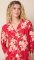 The Cat's Pajamas Women's Fete Florale Pima Knit Cotton Classic Pajama Set
