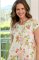The Cat's Pajamas Women's Florentina Pima Knit Cotton Short Sleeve Sleepshirt