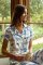 The Cat's Pajamas Field & Feather Pima Knit Cotton Capri Pajama Set