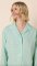 The Cat's Pajamas Women's Women's Classic Gingham Luxe Pima Cotton Pajama Set in Sea Green