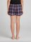 Boxercraft Girls Purple/White Poly Flannel Plaid Lounge Shorts