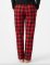 Boxercraft Girls Red/Black Buffalo Cuffed Poly Flannel Lounge Pant