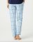 Boxercraft Girls Carnegie Sky Cuffed Poly Flannel Lounge Pant