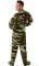 Big Feet Pajamas Adult Green Camouflage Fleece One Piece Footy