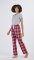Boxercraft Women's Haley McIntosh Red Plaid Flannel Pajama Pant