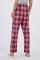 Boxercraft Women's Haley McIntosh Red Plaid Flannel Pajama Pant