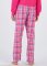 Boxercraft Women's Haley Pink Harmony Plaid Flannel Pajama Pant