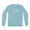 Happiness is...The Beach Women's Crew Neck Sweatshirt in Teal