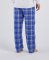 Boxercraft Men's Harley Jordan Electric Blue Plaid Flannel Pajama Pant