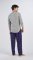Boxercraft Men's Harley McIntosh Purple Plaid Flannel Pajama Pant