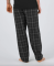 Boxercraft Men's Harley Varsity Black/Oxford Plaid Flannel Pajama Pant