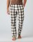 Boxercraft Men's Harley Mcintosh Natural/Espresso Plaid Flannel Pajama Pant