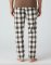 Boxercraft Men's Harley Mcintosh Natural/Espresso Plaid Flannel Pajama Pant