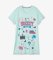 Little Blue House by Hatley Hockey Mom Cotton Sleepshirt in Blue