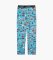 Little Blue House by Hatley Men's Ski Holiday Jersey Pajama Pants in Blue