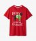 Little Blue House by Hatley Men's Woofing Christmas Tee in Red