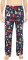 Little Blue House by Hatley Men's Christmas Village Flannel Pajama Pant in Navy