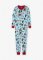 Little Blue House by Hatley Wild About Christmas Adult Union Suit in Blue