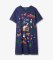 Little Blue House by Hatley Winter Cabin Cotton Sleepshirt in Patriot Blue