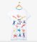 Little Blue House by Hatley Hop Into Bed Cotton Sleepshirt in White