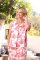The Cat's Pajamas Women's Idle Hours Pima Knit Cotton Capri Pajama Set