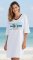Emerson Street "I'm in a Meeting" Beach Cotton Nightshirt in A Bag