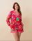Karen Mabon Bedroom Floor Organic Cotton Long Sleeve Short Pajama Set