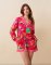 Karen Mabon Bedroom Floor Organic Cotton Long Sleeve Short Pajama Set