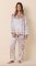 The Cat's Pajamas Women's Morning in Kyoto Silk Classic Pajama Set