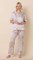 The Cat's Pajamas Women's Morning in Kyoto Silk Short Sleeve Pajama Set
