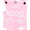 Lazy One Adult Unisex Classic Moose FlapJack in Pink