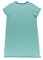 Lazy One Booked Tonight V-Neck Cotton Nightshirt in Green