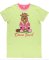 Lazy One Dam Tired Beaver Cotton Nightshirt in Margarita Green