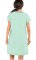 Lazy One Dog Mom V-Neck Cotton Nightshirt in Aqua