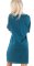 Lazy One Light Sleeper Cotton Nightshirt in Blue