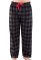 Lazy One Men's Grey Plaid Flannel Pajama Pant