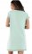 Lazy One Sea You in The Morning V-Neck Cotton Nightshirt in Sea Foam