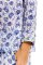 The Lazy Poet Women's Emma Ecru Seashells By The Shore Linen Classic Pajama Set