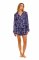 The Lazy Poet Women's Vera Syrus Blue Linen Long Sleeve Short Set