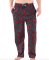 Lazy One Men's Lobster Cotton Knit Pajama Pant in Grey and Red