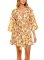 The Lazy Poet Women's Lola Pegasus Linen Kimono Robe