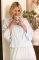 The Cat's Pajamas Women's Mariposa Organic Pima Cotton Wide Leg Pajama Set in Mist